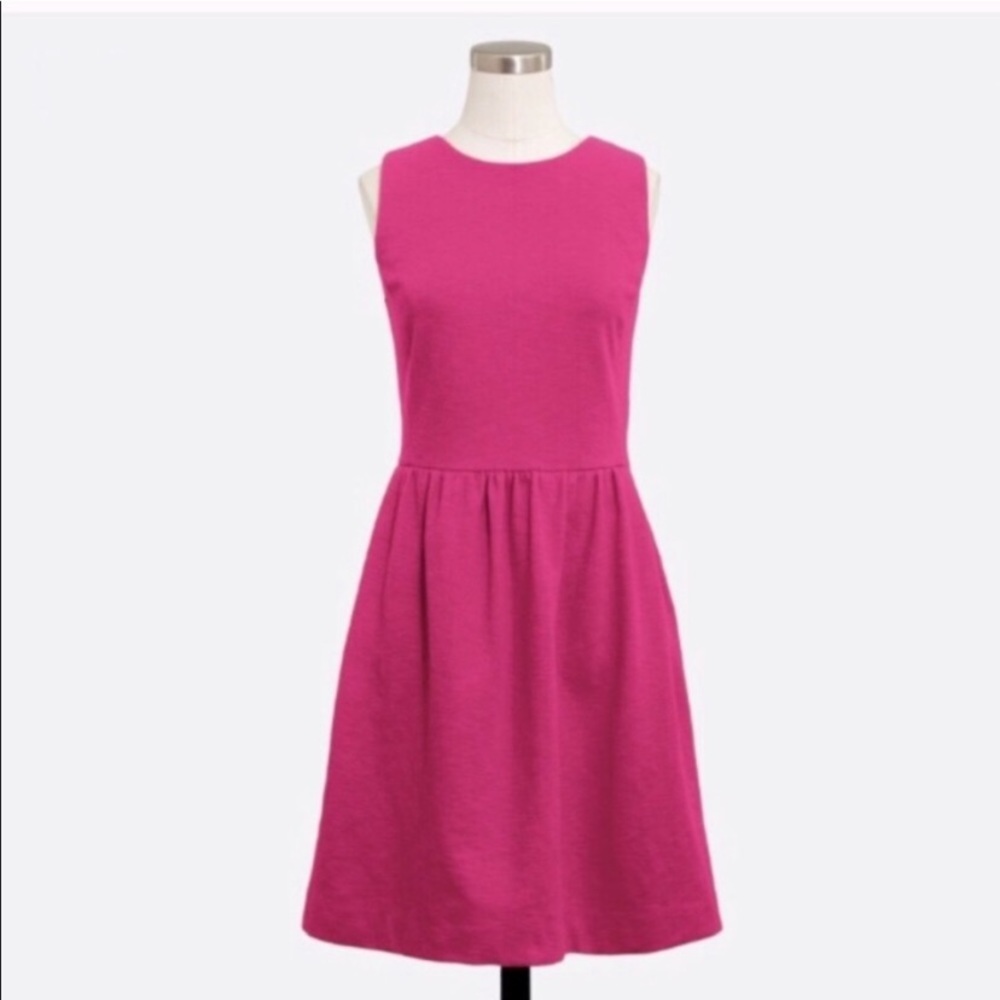 J.Crew Factory Pink Dress Size M Barbiecore